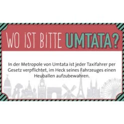 WO IST BITTE UMTATA? - Reisespiel -Globetrotter Geschaft 5637948185 d wo ist bitte umtata moses verlag 24