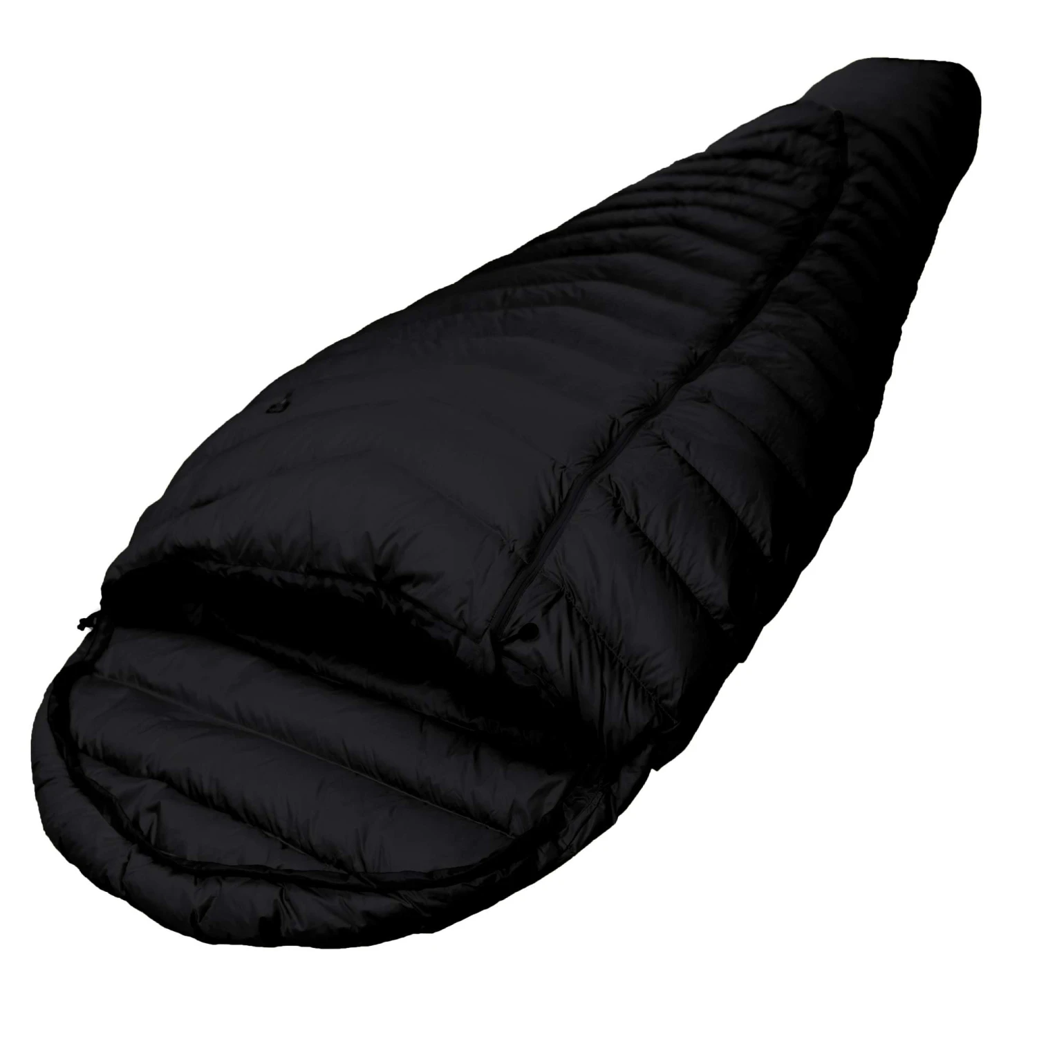 Grüezi Bag BIOPOD DOWNWOOL EXTREME LIGHT 185 BLACK EDITION - Sommerschlafsack – Bild 3