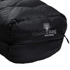 Grüezi Bag BIOPOD DOWNWOOL SUBZERO 185 BLACK EDITION -Globetrotter Geschaft 5638024349 i biopod downwool subzero 185 black edition grueezi bag 24