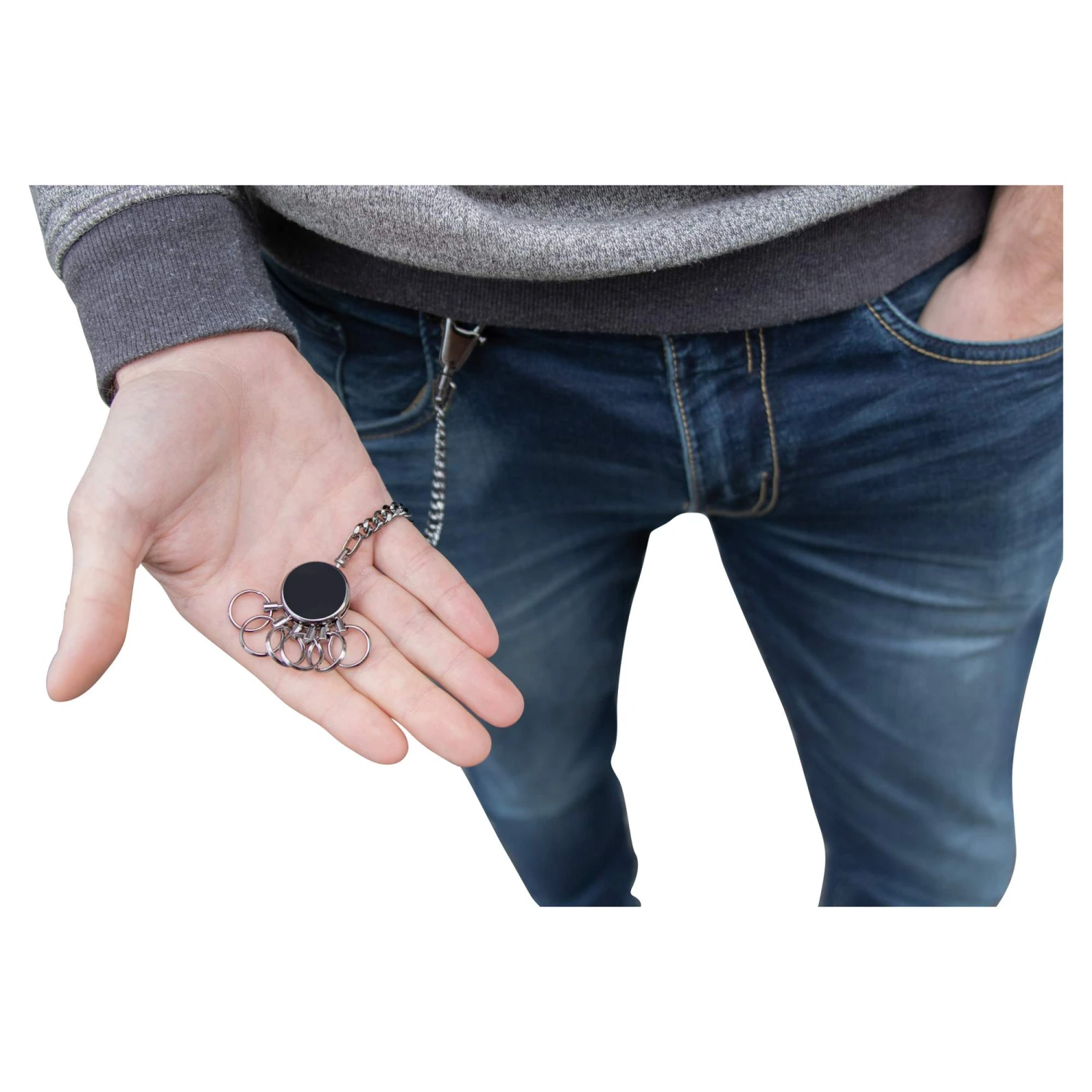 KEYRING PATENT CHAIN - Schlüsselanhänger 4 KEYRING PATENT CHAIN - Schlüsselanhänger – Bild 4